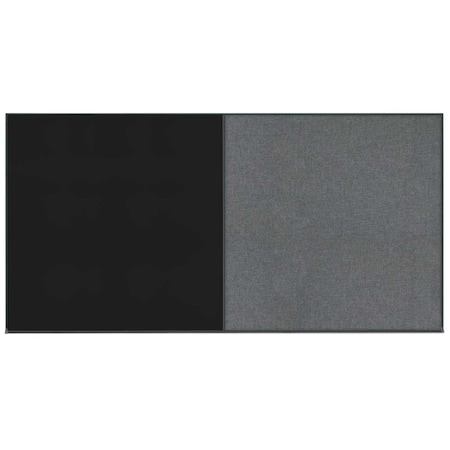 United Visual Products Enclosed Corkboard, 1 Door, 48"x36", 4" Fra UV3409-BRONZE-CORK